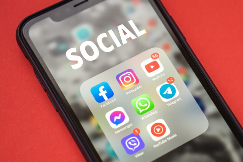 App-iconen op een smartphonescherm